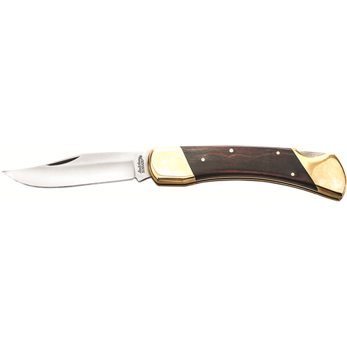 UNH LB7CP       5" BEAR PAW LOCKBACK W/ LEATH