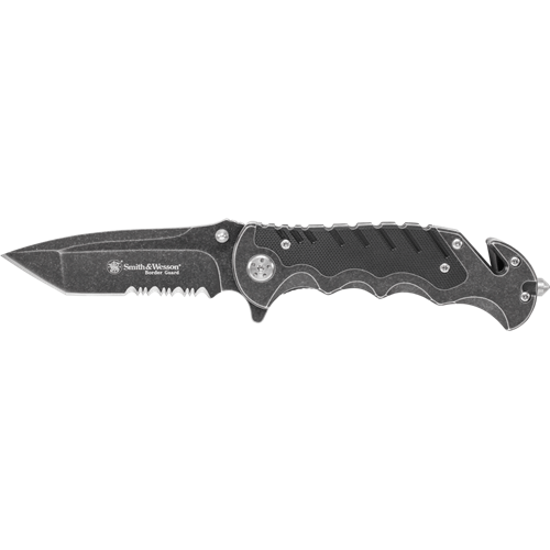 SWK SWBG10SCP   BORDER GUARD SERRATED STONEWASH