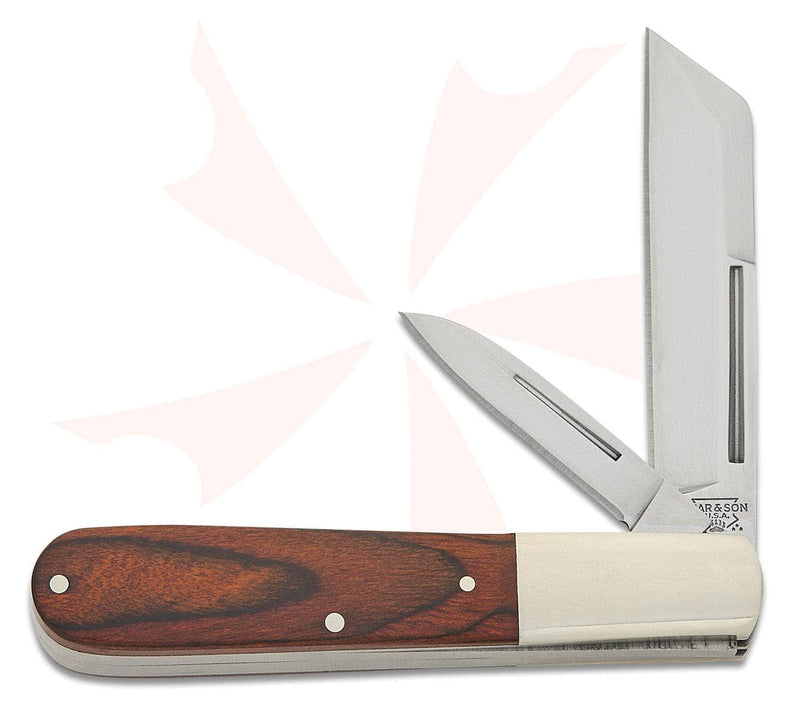 Bear & Son 2280R Large Barlow – Rosewood, High Carbon Stainless, Made in USA