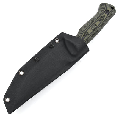 BnB Knives Tactical Cobra, 6" D2 Steel Blade, G10 Handle - BNB10081C