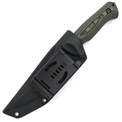 BnB Knives Tactical Cobra, 6" D2 Steel Blade, G10 Handle - BNB10081C