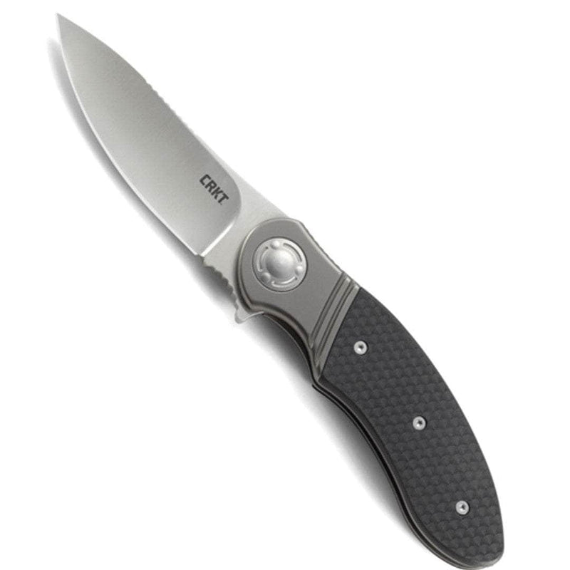 CRKT Ken Onion Hootenanny Frame Lock Knife GRN (3.34" Satin) K300KXP