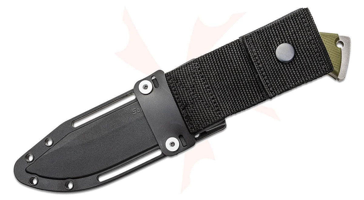 Cold Steel AK-47 Field Knife 14AKA – 5.5" CPM 3V Clip Point, OD Green G-10