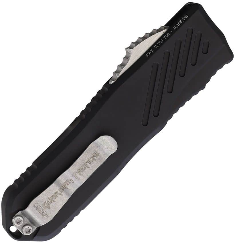 Guardian Tactical Recon 035 G2 OTF Automatic Knife Black Tanto MagnaCut – GT93221TT
