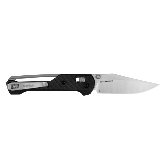 Kershaw Airspace DuraLock Knife Black Polymer (3" Satin 14C28N)
