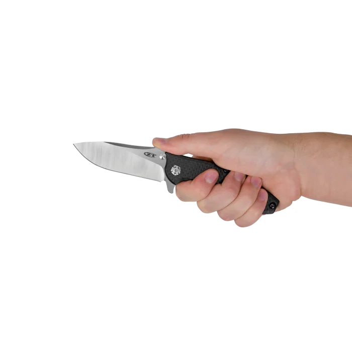 Zero Tolerance Hinderer 0562CF Knife Carbon Fiber (3.5" Satin) ZT