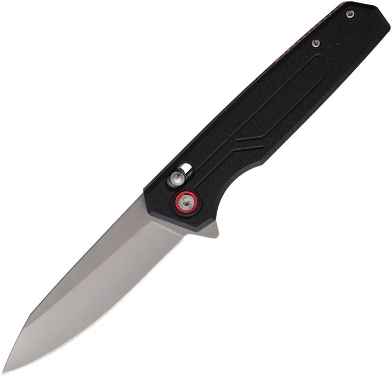 ROUGH RIDER CROSSBAR LOCK A/O BLACK G10 FOLDING STAINLESS POCKET KNIFE 2681
