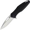 Komoran Folding Knife 3.25 Inch Plain Satin Drop Point KO032