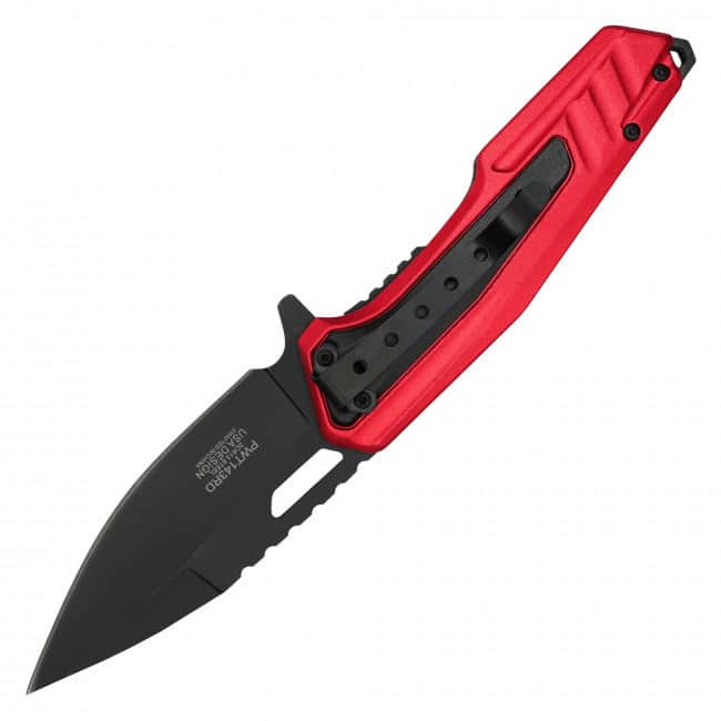 Chicago Bulls - Jordan #23 Red & Black | Spring Assisted Pocket Knife