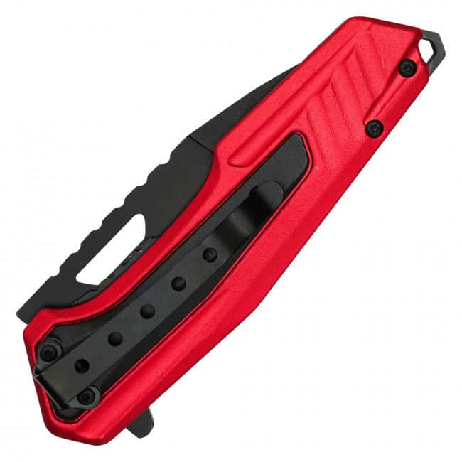 Chicago Bulls - Jordan #23 Red & Black | Spring Assisted Pocket Knife