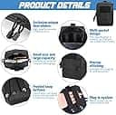 Tactical Molle Pouch Black