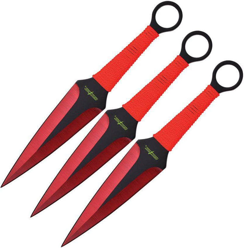 Perfect Point Throwing Knife Set Red PP-869-3RD