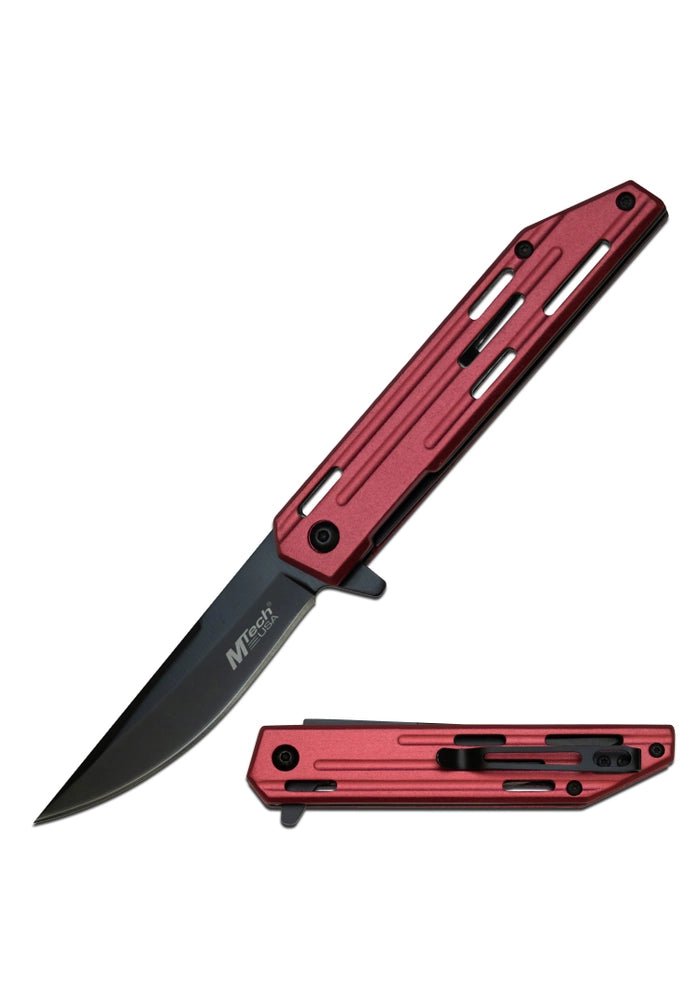 MTECH USA SPRING ASSISTED KNIFE - MT-A1200RD