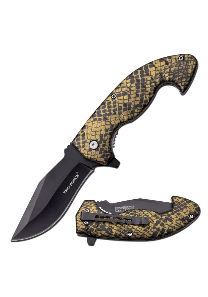 TAC-FORCE SPRING ASSISTED KNIFE - TF-1043CA