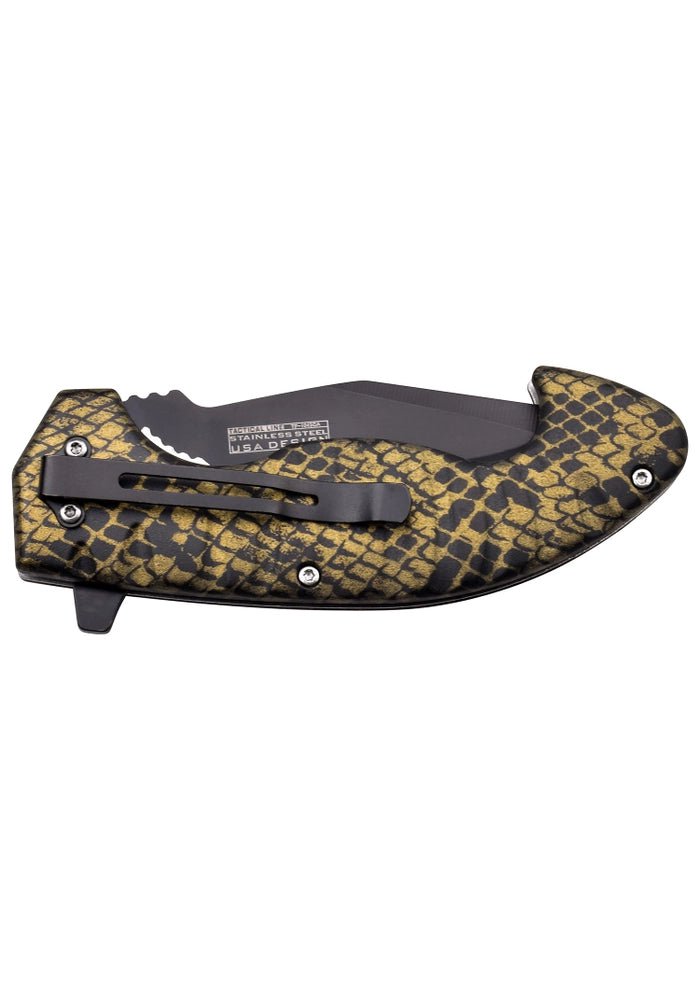 TAC-FORCE SPRING ASSISTED KNIFE - TF-1043CA