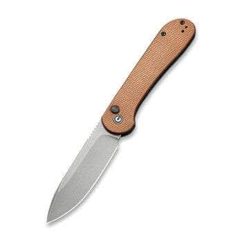 CIVIVI Button Lock Elementum Pocket Knife Micarta Handle - C2103D