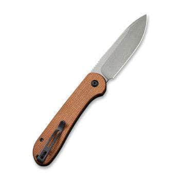 CIVIVI Button Lock Elementum Pocket Knife Micarta Handle - C2103D