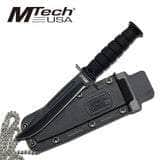 MTech USA Special Issue GI Knife Tactical Fixed Blade Boot & Neck Holster