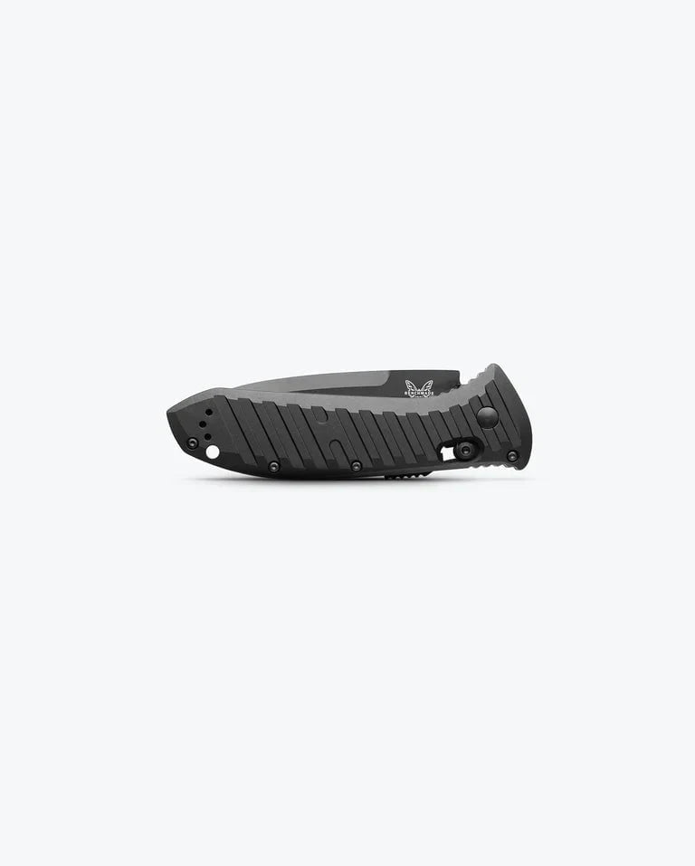 Benchmade 5700SBK Auto Presidio II Automatic Knife (3.7" Black Serr)
