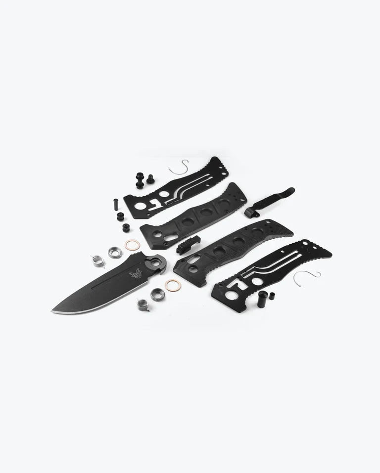 Benchmade Mini Auto Adamas AXIS Lock Knife Black G-10 (3.25" Gray) 2730GY-1