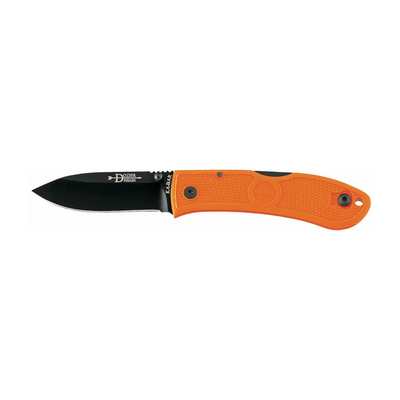 KA-BAR Dozier D2 Folding Hunter, 3" D2 Blade, Blue Zytel Handle - 4062D2