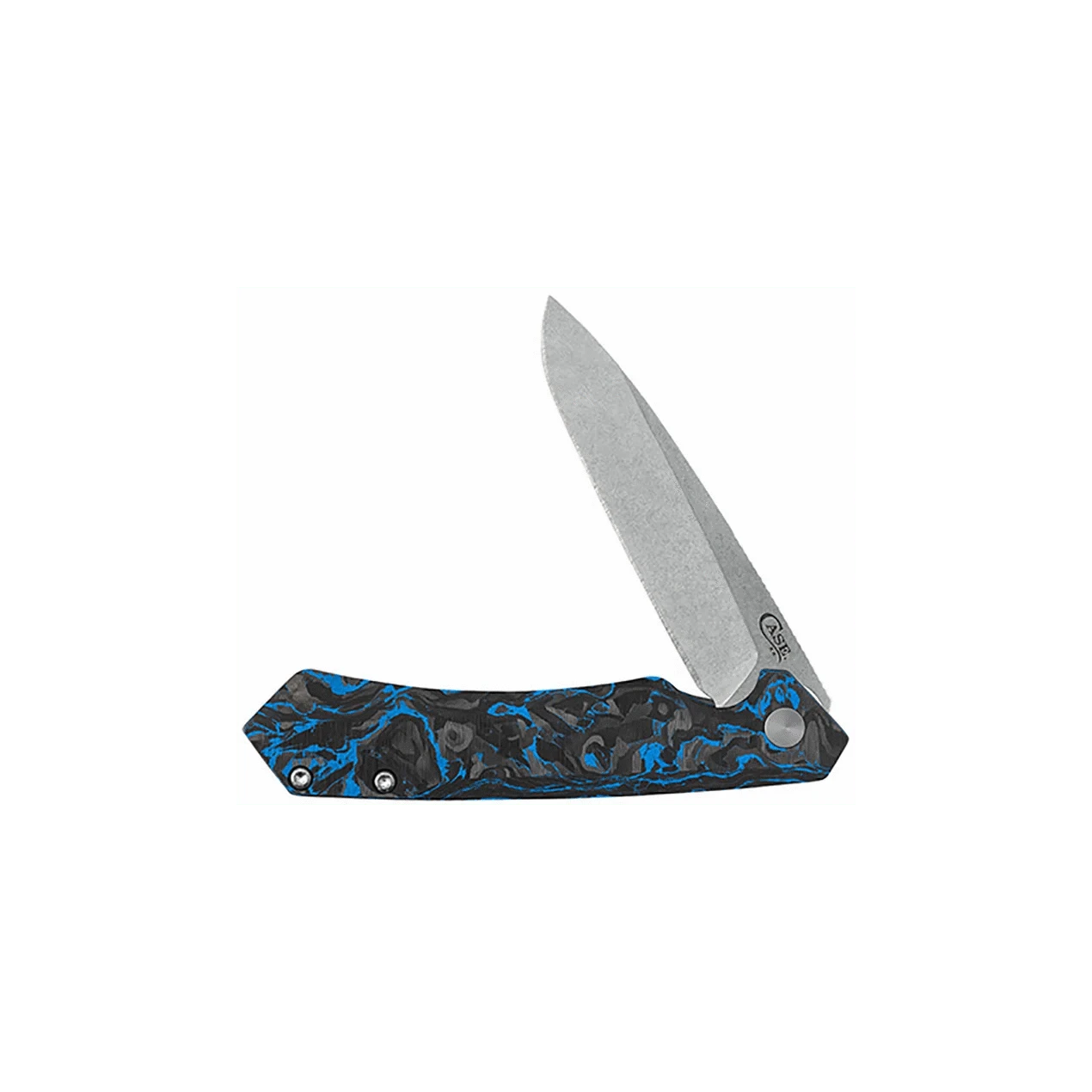 CASE KINZUA BLUE & BLACK CARBON FIBER