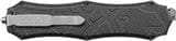 Smith & Wesson OTF Assisted 3.6" Black Tanto Blade, Black Aluminum Handles - SWOTF9TB