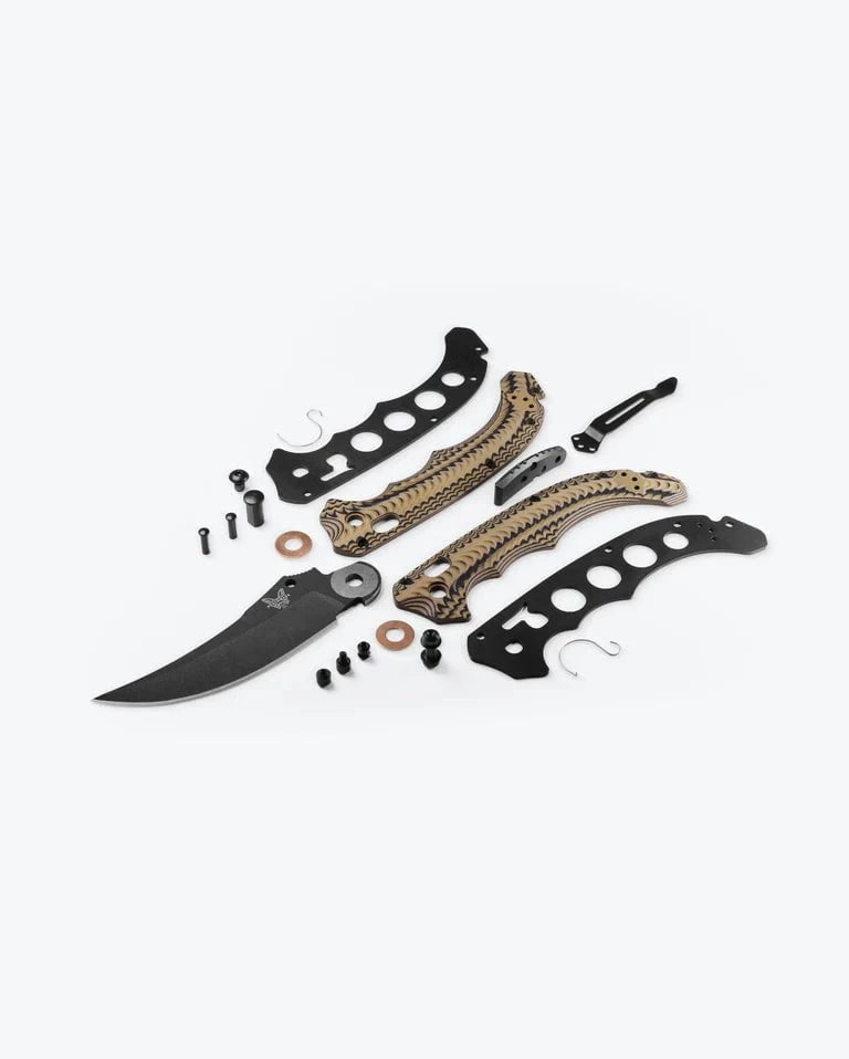 Benchmade Mini Bedlam | Black/Coyote/OD | Scimitar