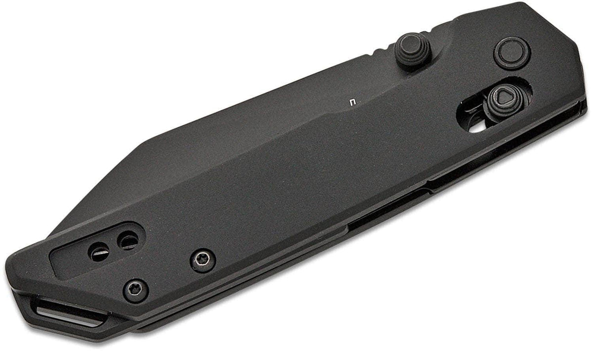 Kershaw Mini Iridium - Reverse Tanto DuraLock KVT Folding Knife 3" D2 Black Oxide