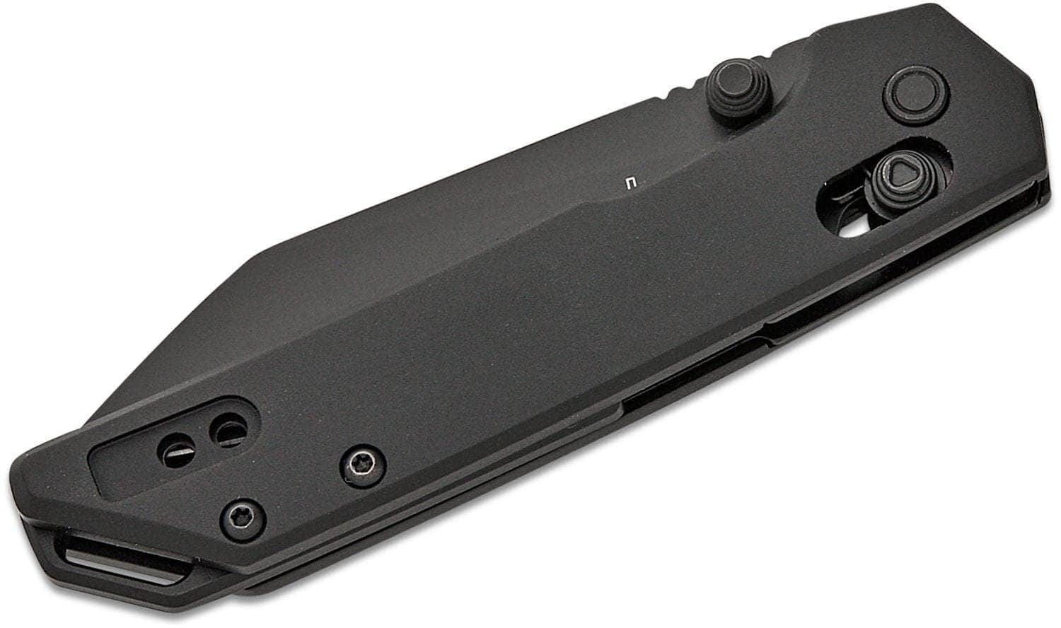Kershaw Mini Iridium - Reverse Tanto DuraLock KVT Folding Knife 3" D2 Black Oxide