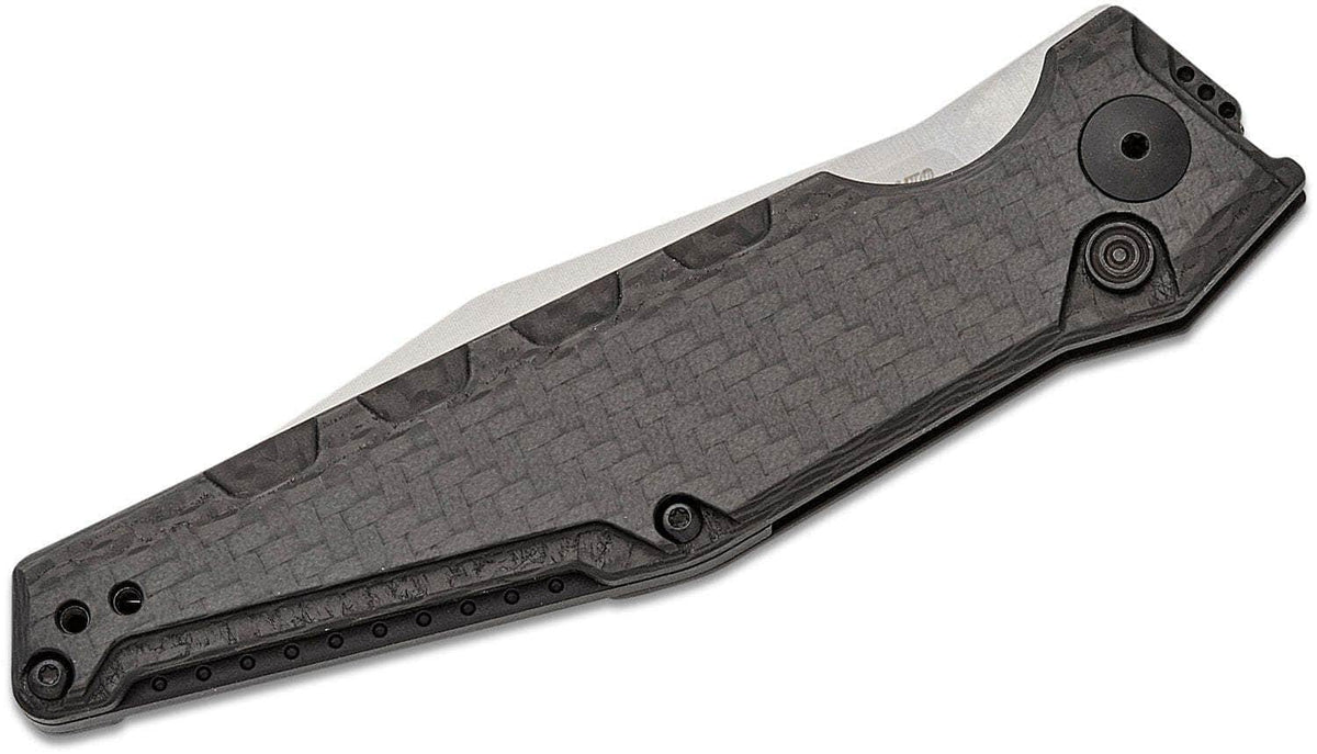 Kershaw 7900CF Launch 7 AUTO Folding Knife 3.75" Stonewashed MagnaCut Clip Point Blade