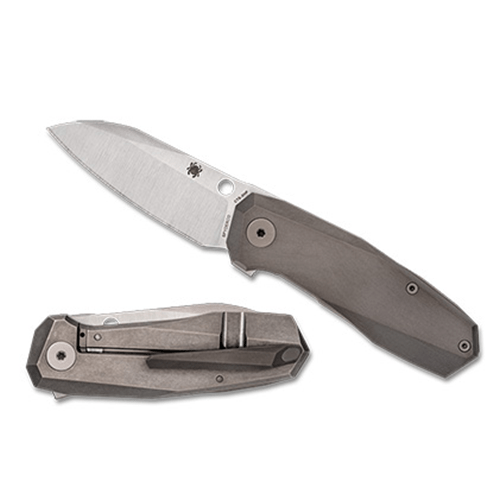 Spyderco Techno 3 Titanium Folding Knife C158TIP3