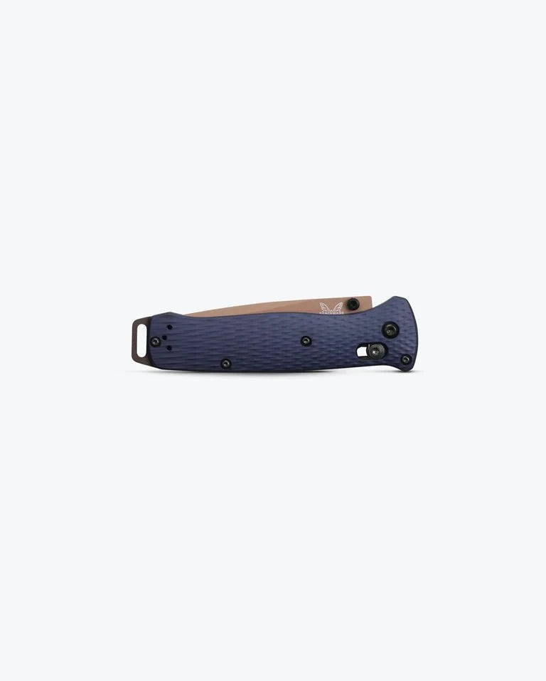 Benchmade Bailout AXIS Lock Knife Crater Blue Aluminum (3.4" FDE) BM-537FE-02