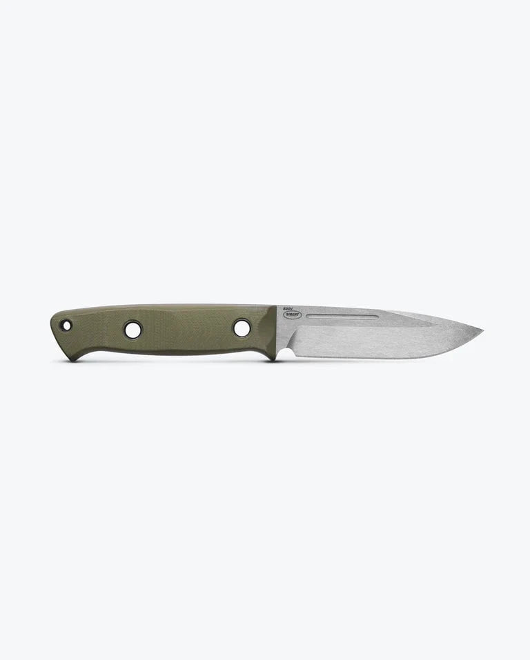 BUSHCRAFTER | OD GREEN G10 | DROP-POINT BM-163-1