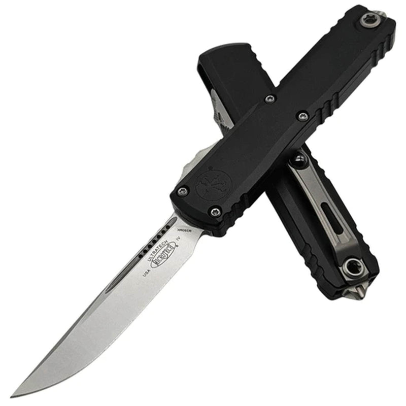 Microtech Ultratech Gen IV S/E OTF Automatic Knife – Black / Stonewash