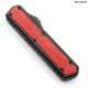 Red Strike OTF Automatic Knife OKT-200TR | 3” D2 Tanto Red/Black Aluminum