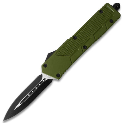 Green Spear Point OTF Out The Front Assisted Open Tactical Glass Breaker
OTFL-201GR