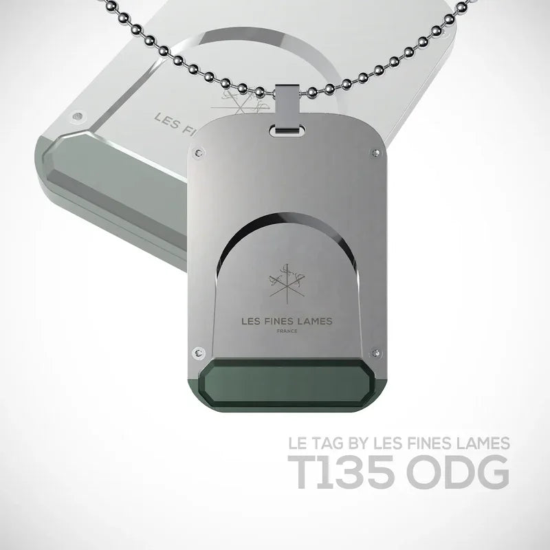 Le Tag Cigar Cutter Knife – OD Green Titanium | T135