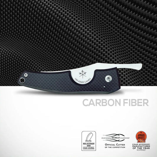 LePetit Cigar Cutter Knife – Carbon Fiber
