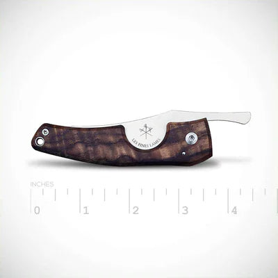 LePetit Cigar Cutter Knife – Gunstock Walnut Burl