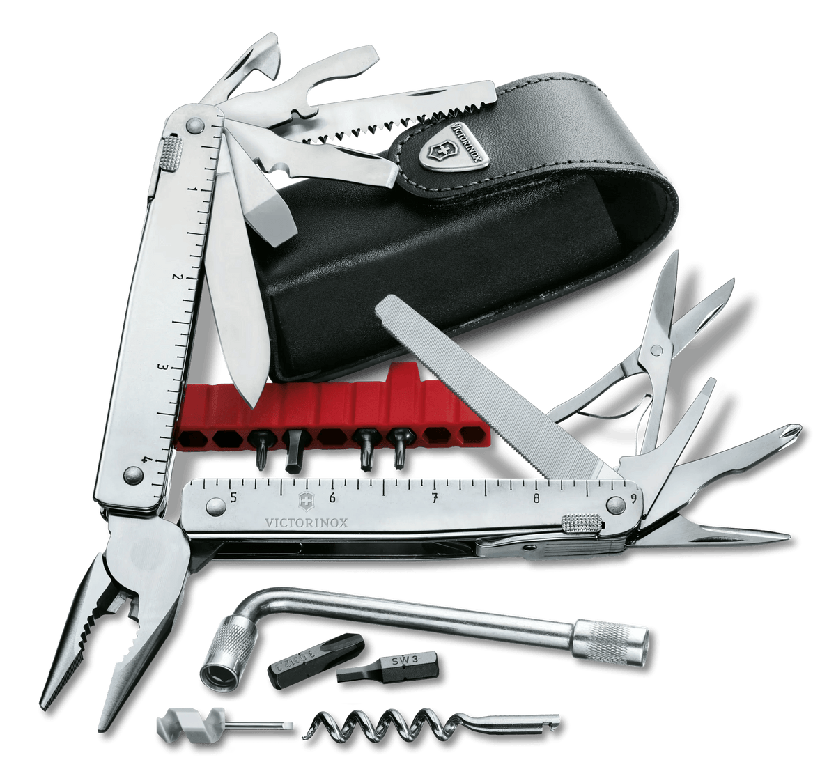 Victorinox SwissTool CS Plus Multi-Tool – Leather Pouch
