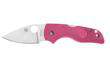 Spyderco Lil' Native Lightweight C230PPN Folding Knife – 2.42" CTS BD1N, Pink FRN