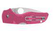 Spyderco Lil' Native Lightweight C230PPN Folding Knife – 2.42" CTS BD1N, Pink FRN