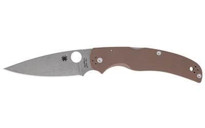 Spyderco Native Chief C244GPBN15V Sprint Run – 4.08" CPM 15V, Brown G-10