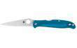 Spyderco Charisma Folding Knife – 2.98" CTS BD1N Drop Point, Blue FRN