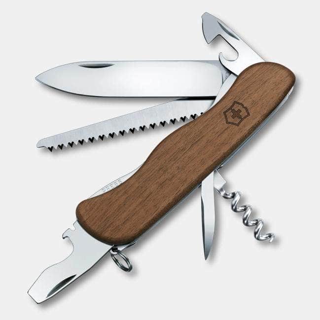 Victorinox Forester Wood Swiss Army Knife – Walnut, 111mm