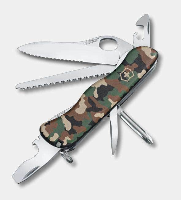 Victorinox One-Hand Trekker Swiss Army Knife – Camouflage, 111mm