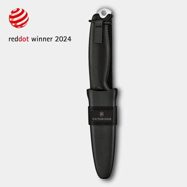 Victorinox Venture Fixed Blade Knife – Black, 3.0902.3