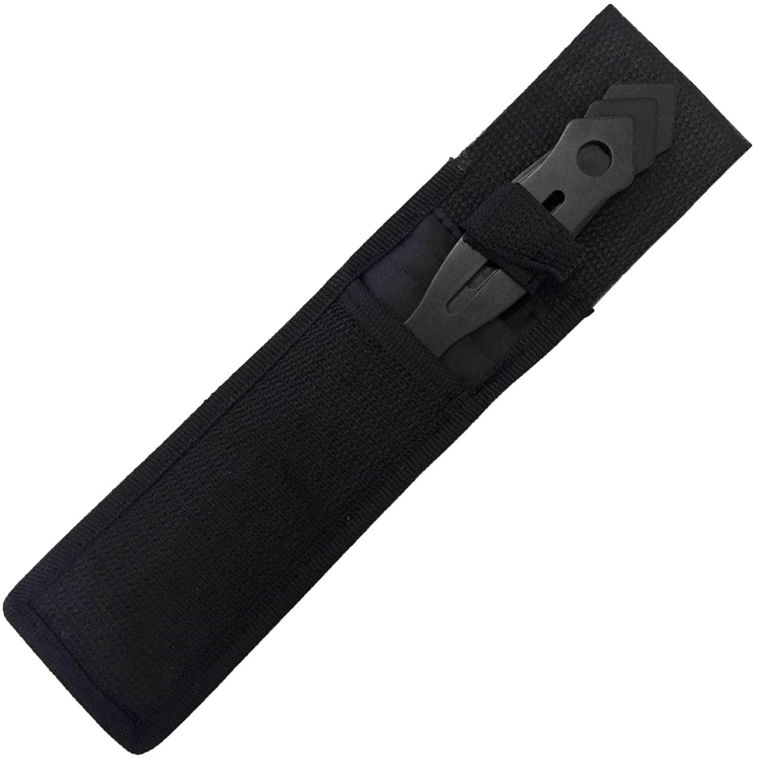 Akuma Arachnid Demon Ninja Throwing Knives, 3 9" Throwers, Sheath