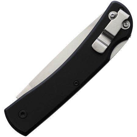 Bear & Son 138L Large Farmhand Lockback – Black Aluminum, Made in USA